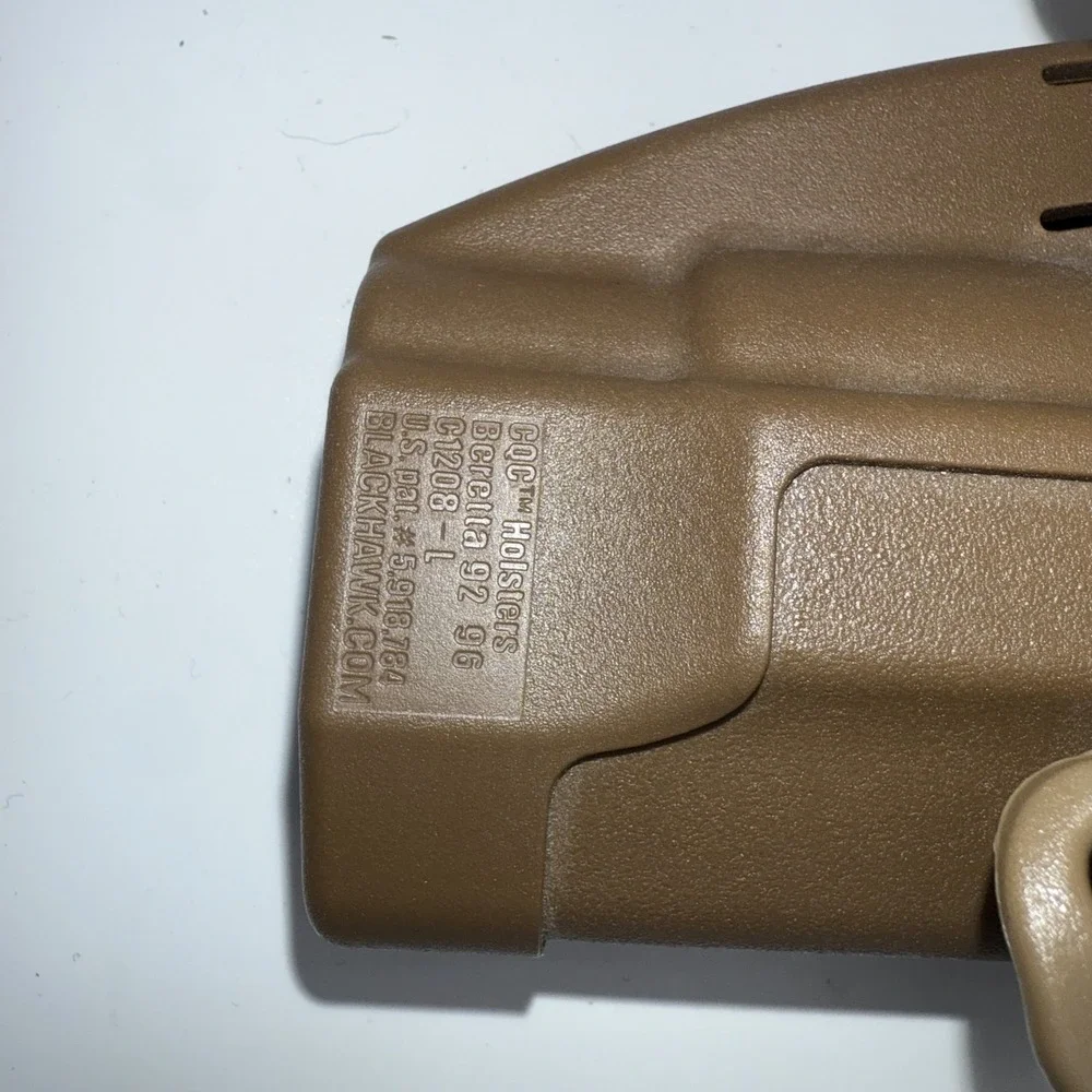 BLACKHAWK Holster Left Hand Tactical‎ Beretta 92/96 Military Airsoft Enthusiast